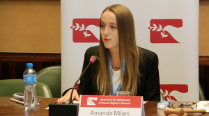 Ms. Milani called on the UN to hold Saudi Arabia accountable on women's rights
